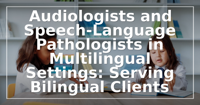 Multilingual Speech Therapy: A Clinical Guide for SLPs