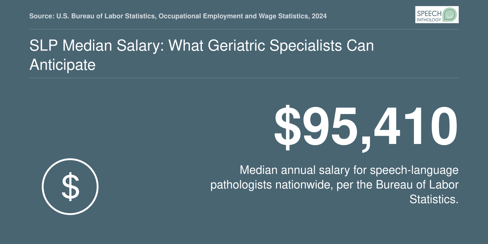 SLP Median Salary: What Geriatric Specialists Can Anticipate