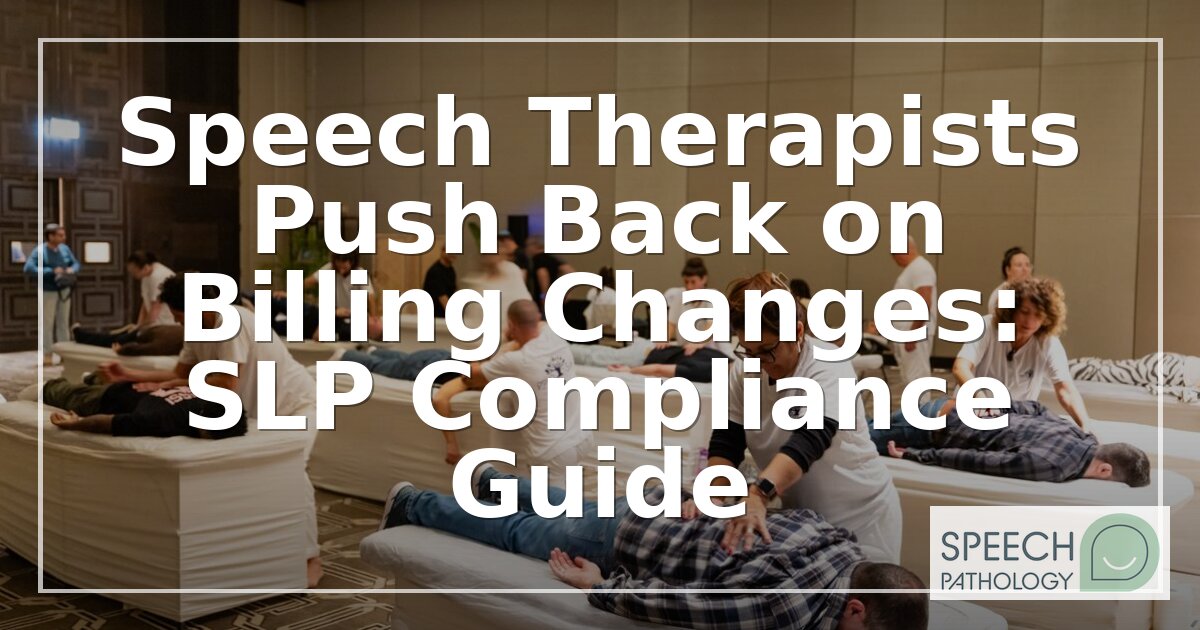 Speech Therapy Billing Changes 2026: SLP Compliance Guide